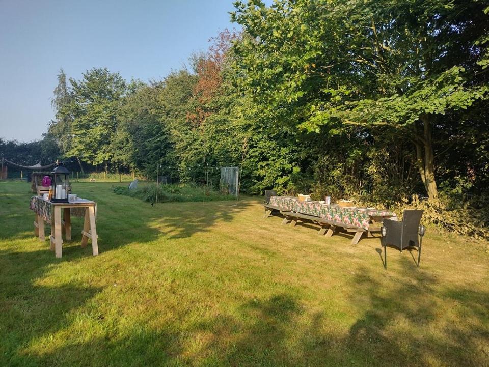 Grytmanshoeve, Vakantiehuis Met Glamping Niawier Esterno foto