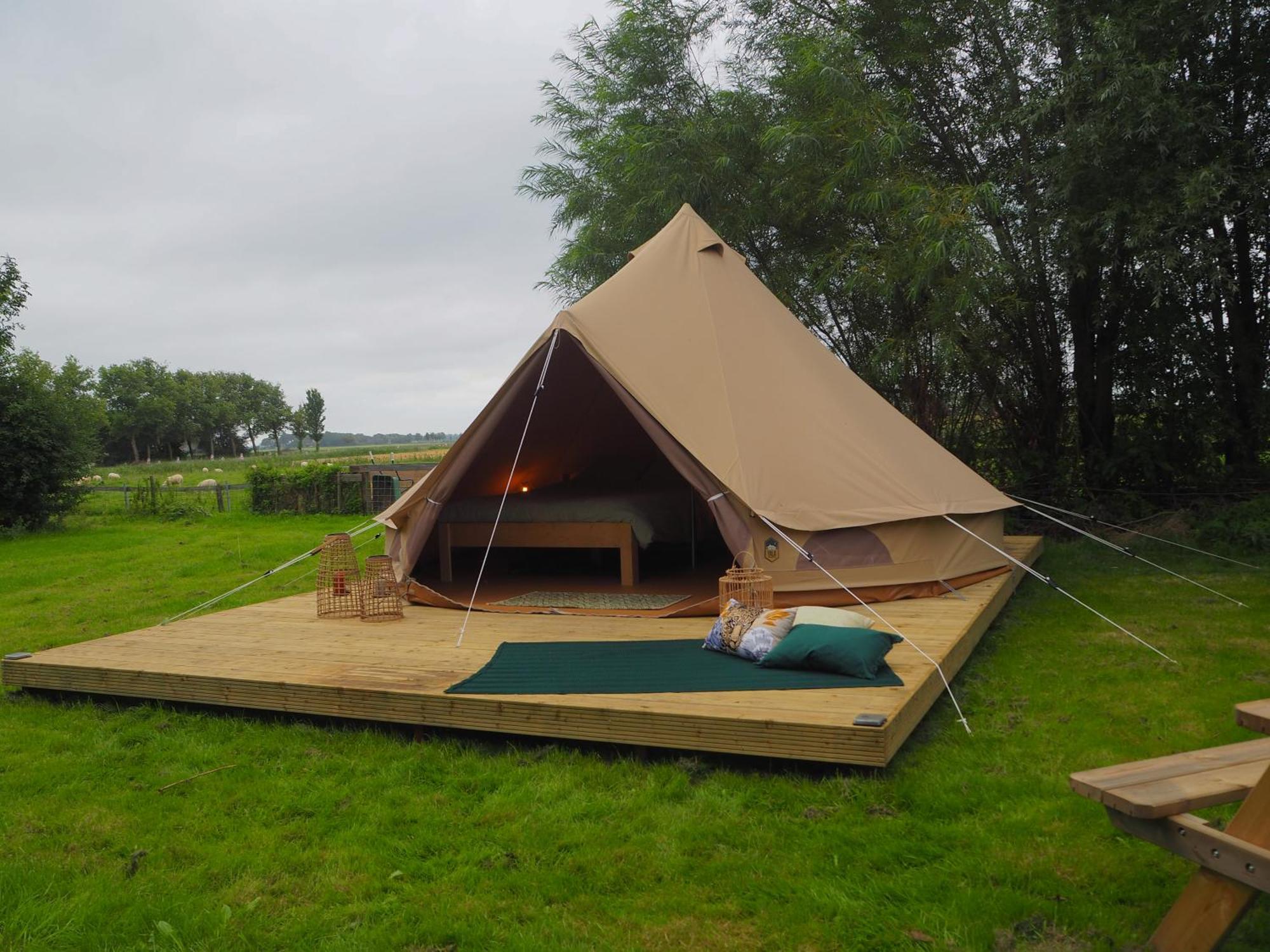 Grytmanshoeve, Vakantiehuis Met Glamping Niawier Esterno foto